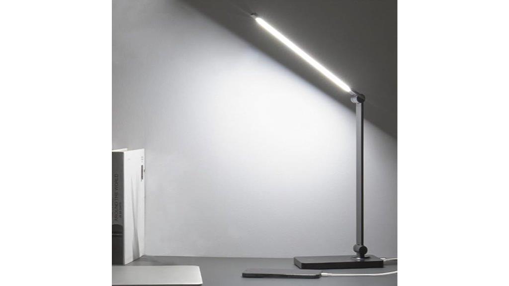 dimmable touch desk lamp