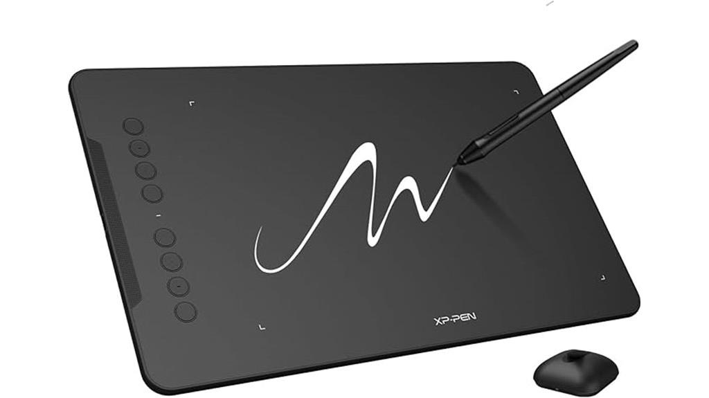 drawing tablet with stylus