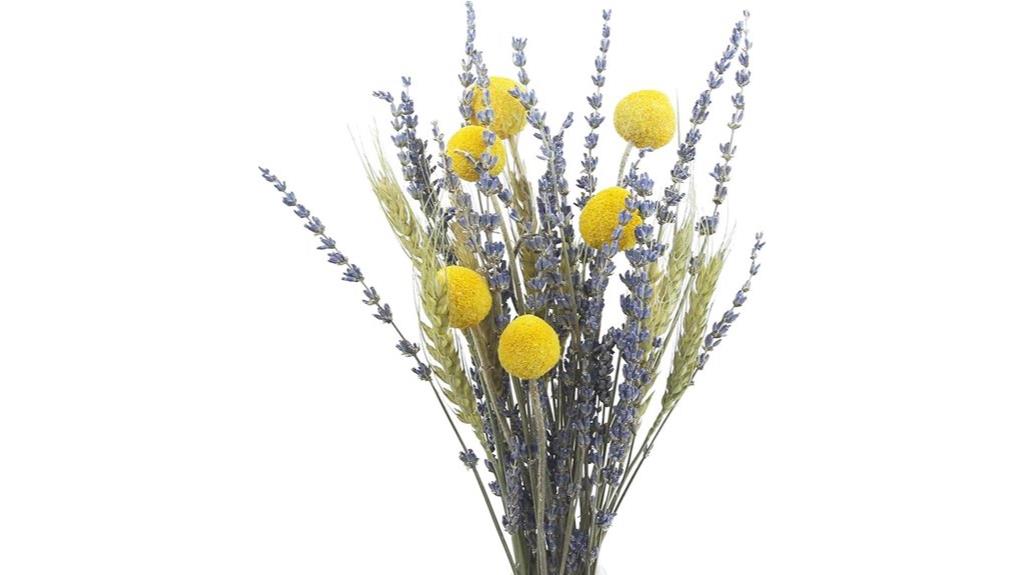 dried flowers wedding bouquet