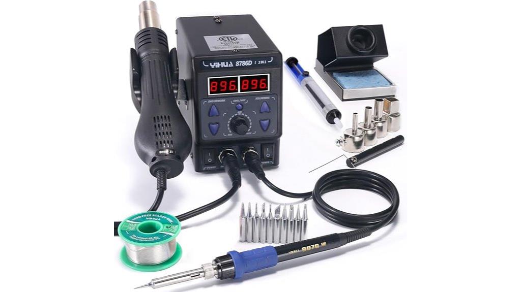 dual function hot air soldering