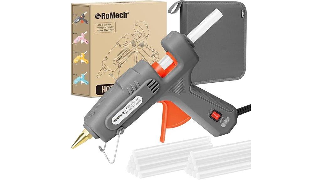 dual power hot glue gun