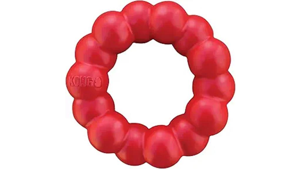 durable rubber dog toy