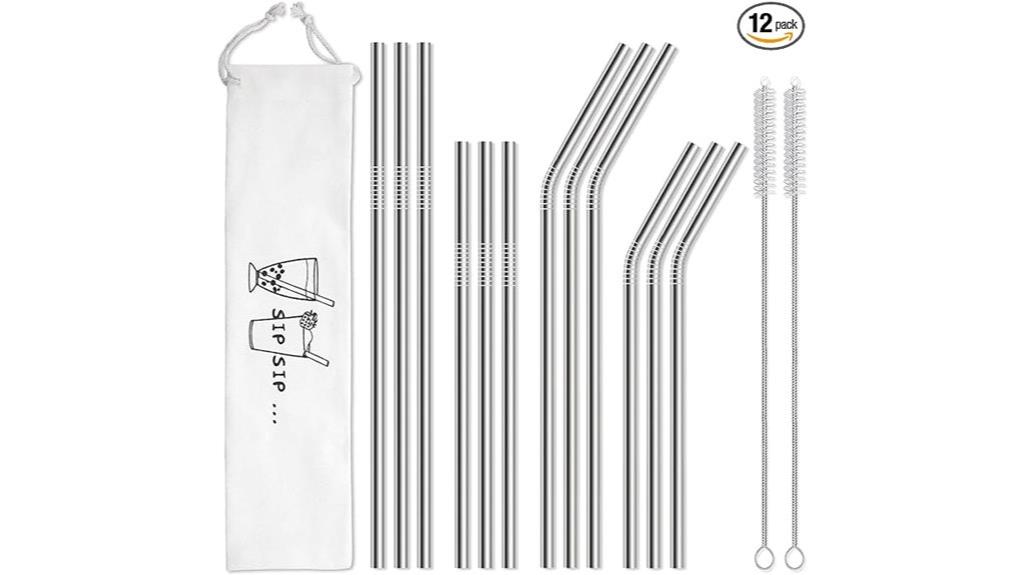 eco friendly stainless steel straws