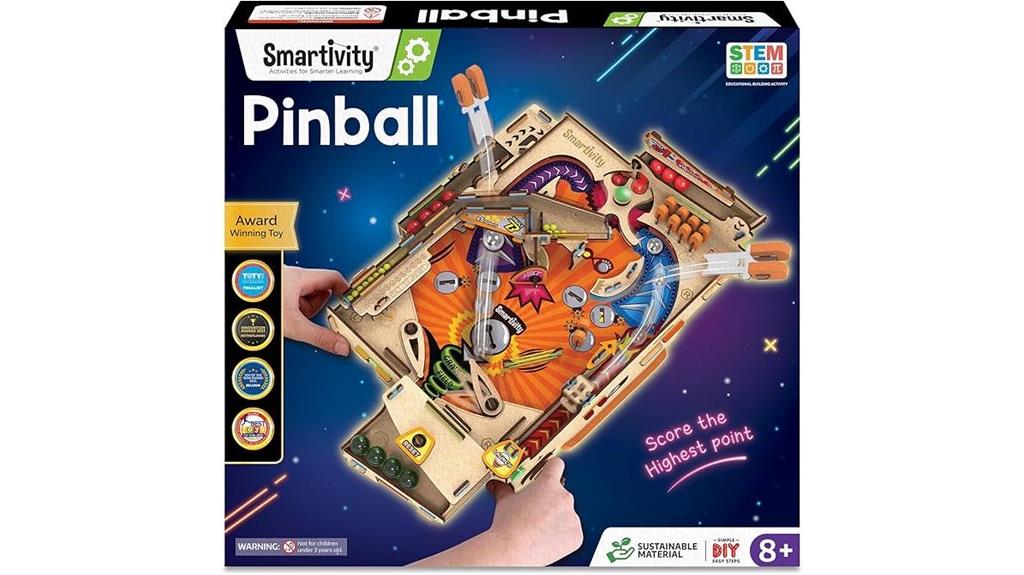 educational diy pinball kit