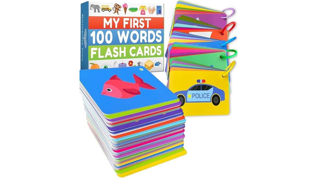 educational flash cards for vocabulary