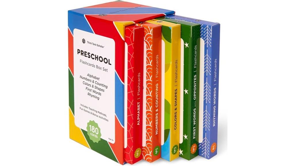 educational flash cards for young learners