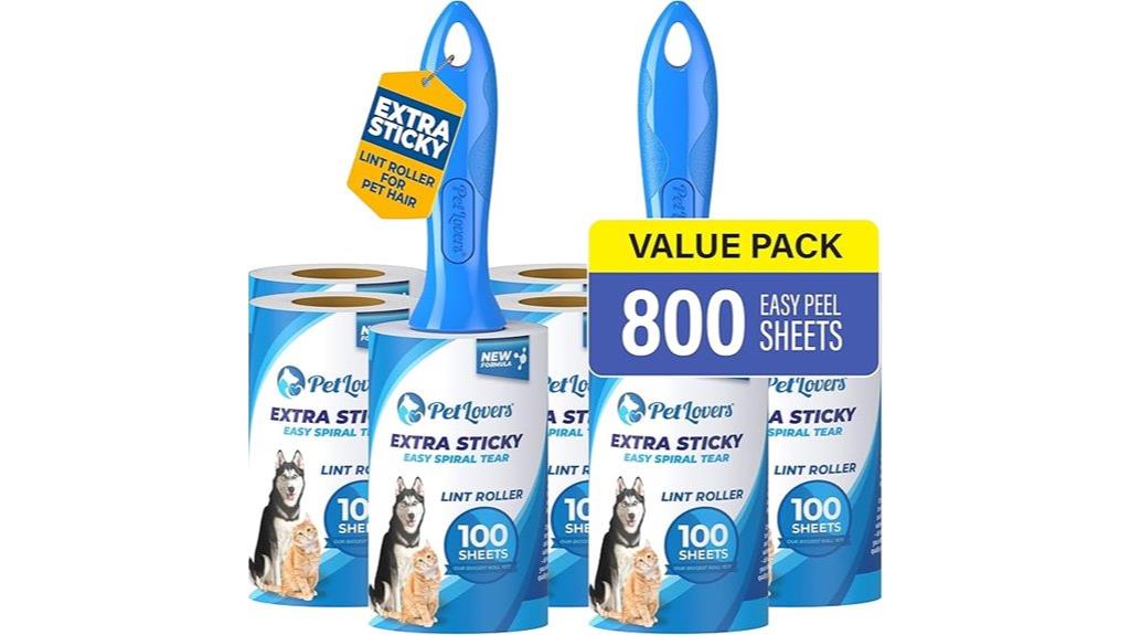 eight pack pet lint rollers