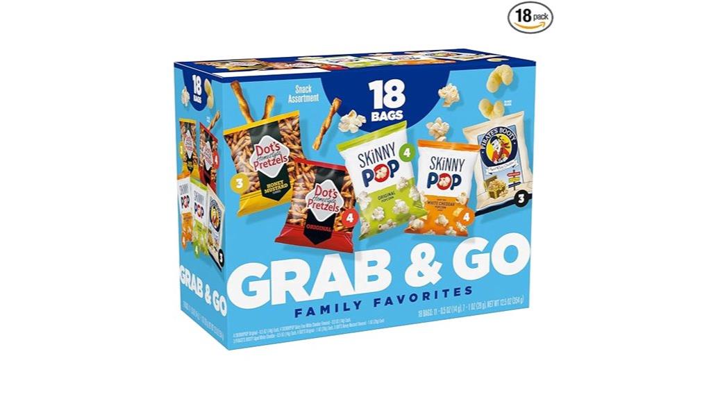 eighteen pack snack variety