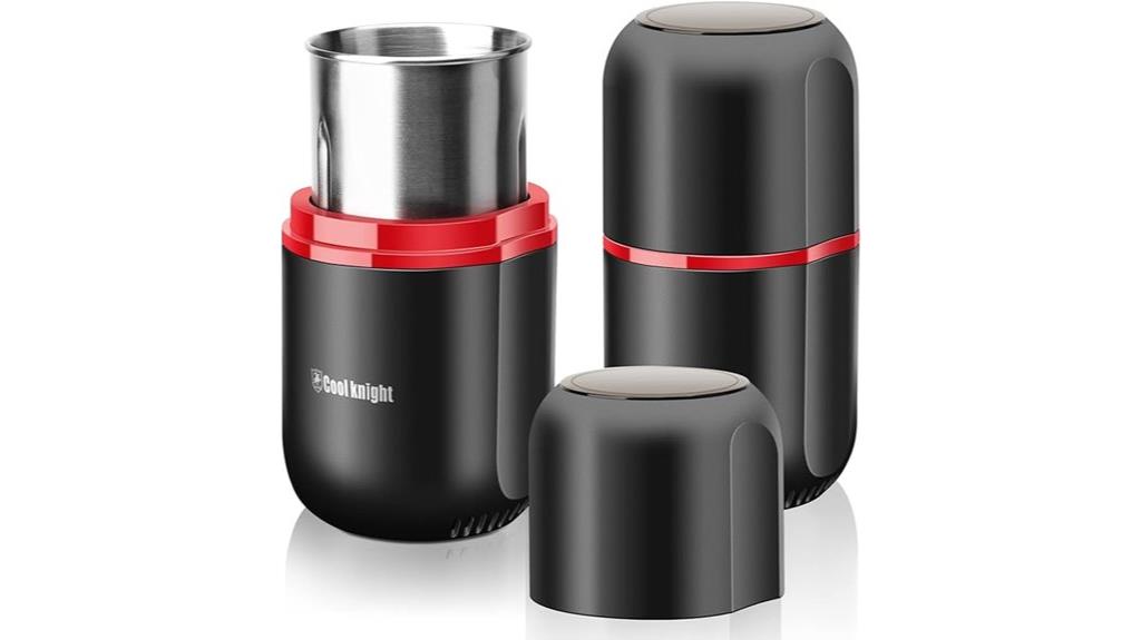 electric herb grinder with catcher