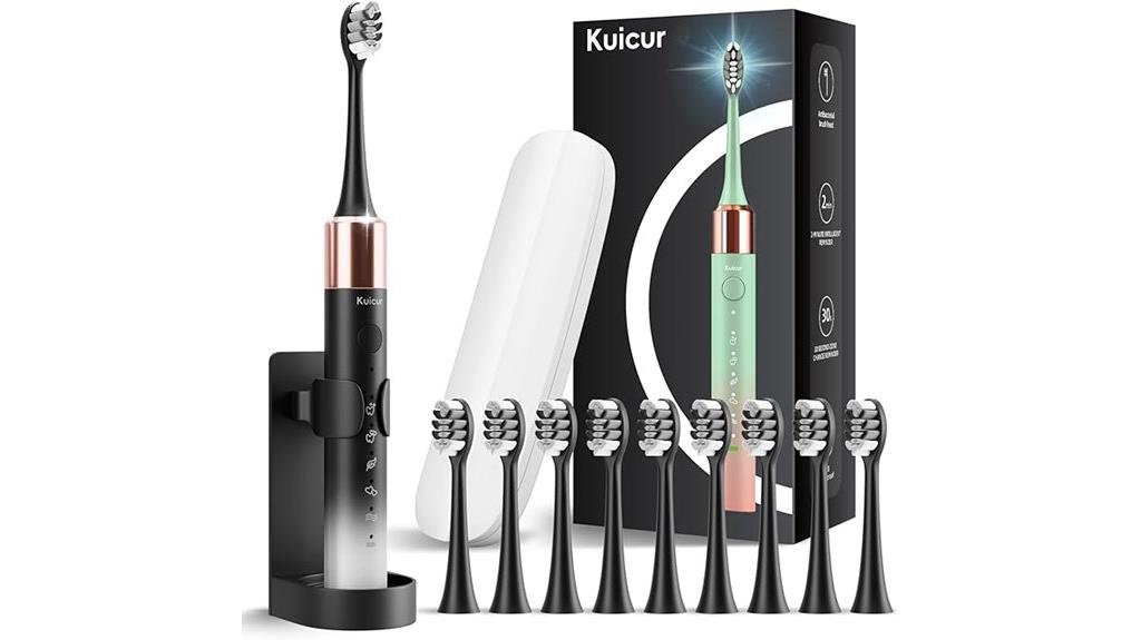 electric toothbrush with extras