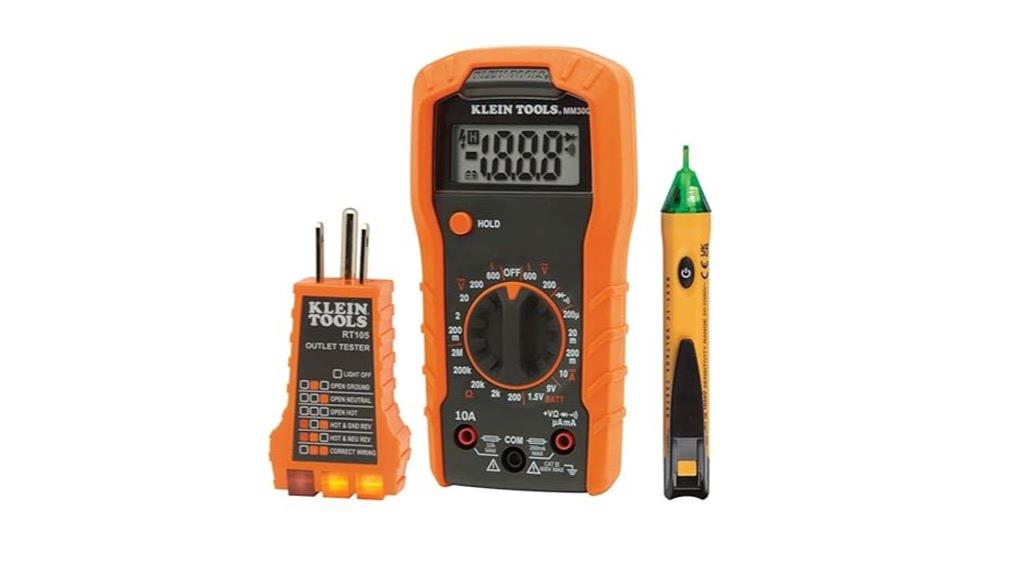 electrical test kit set