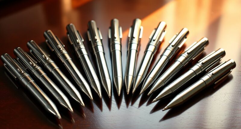 elegant secure signature pens