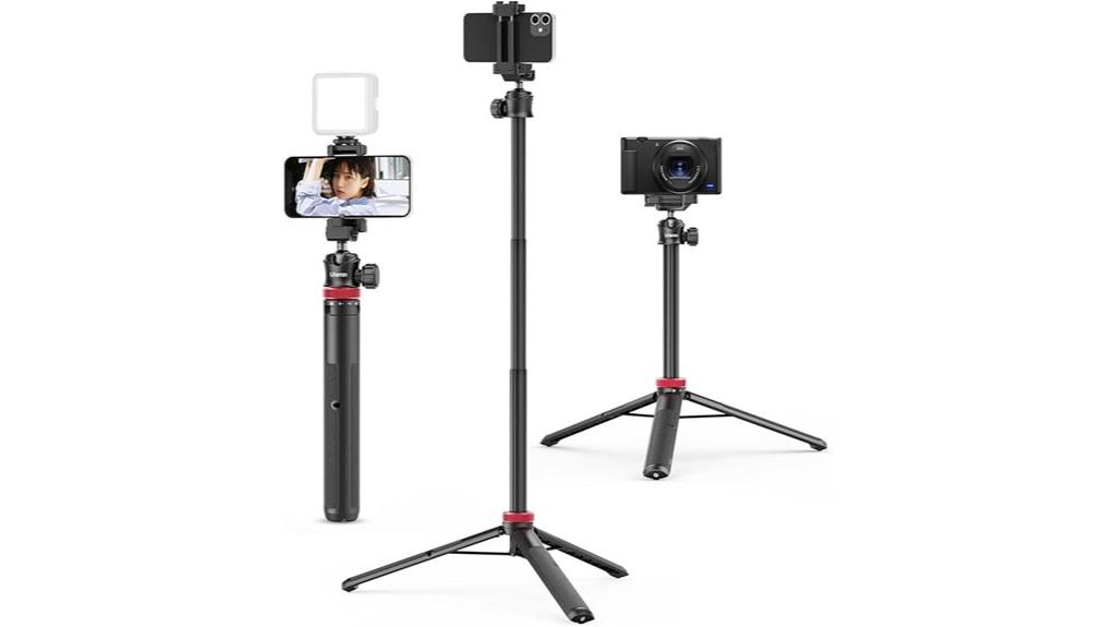 extendable phone tripod