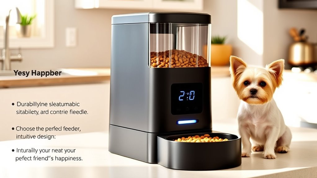 feeder capacity and features