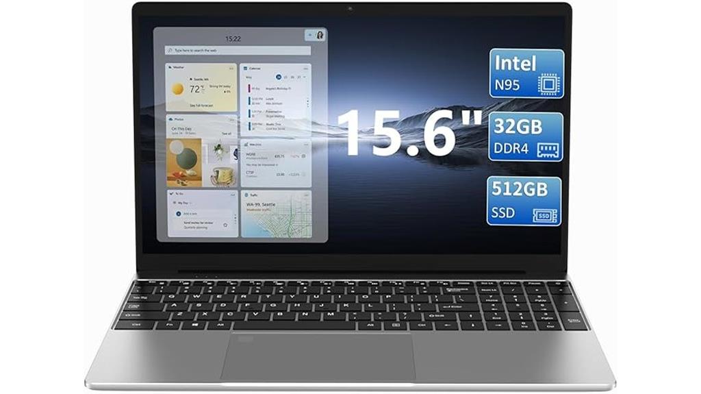 fifteen point six laptop