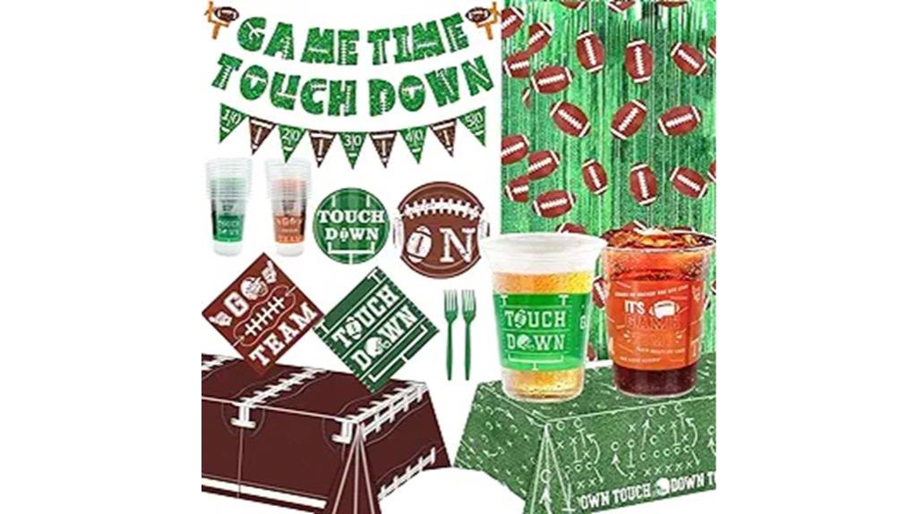 football party for twenty four