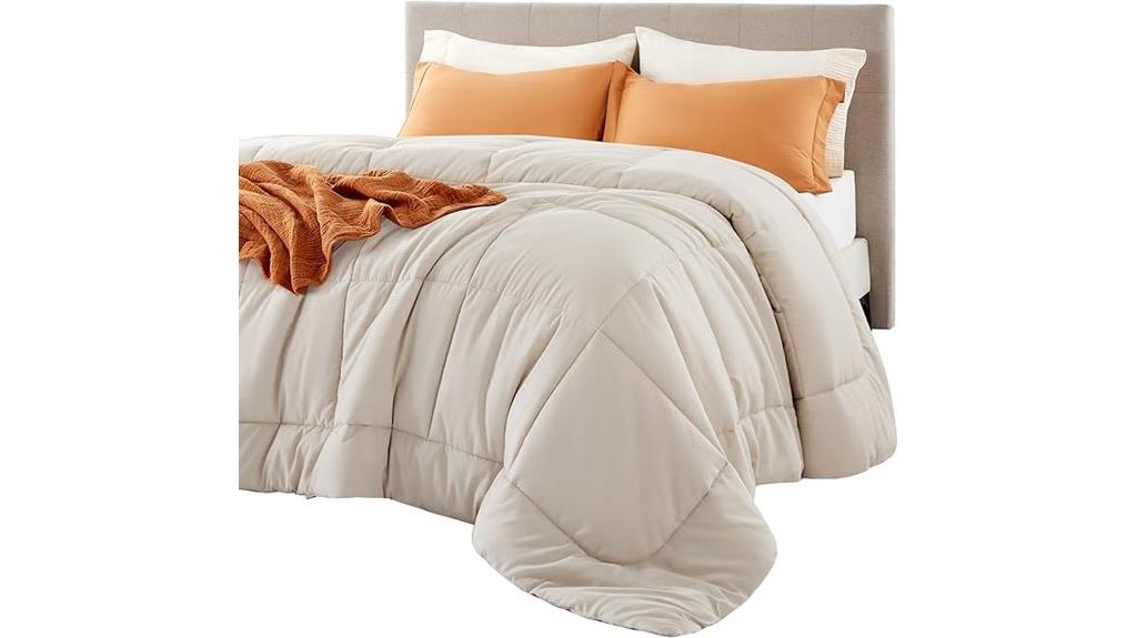 full size linen all season duvet