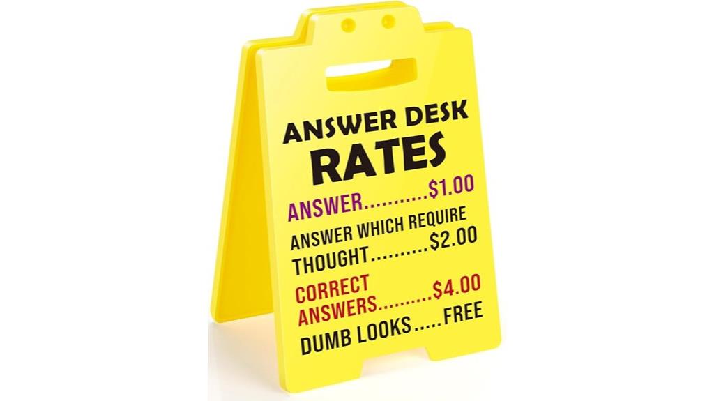 funny office coworker plaque