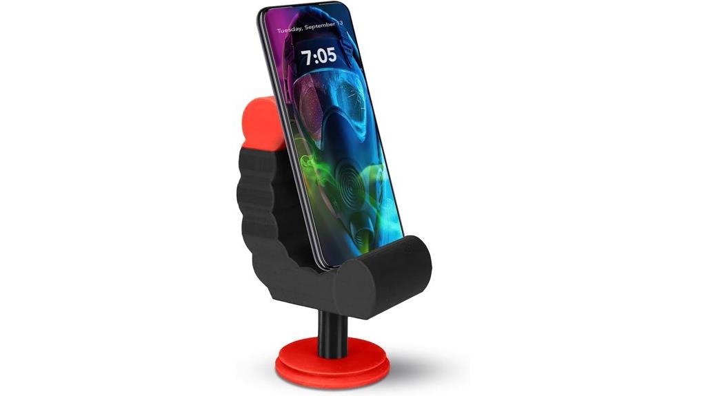 gamer chair phone holder