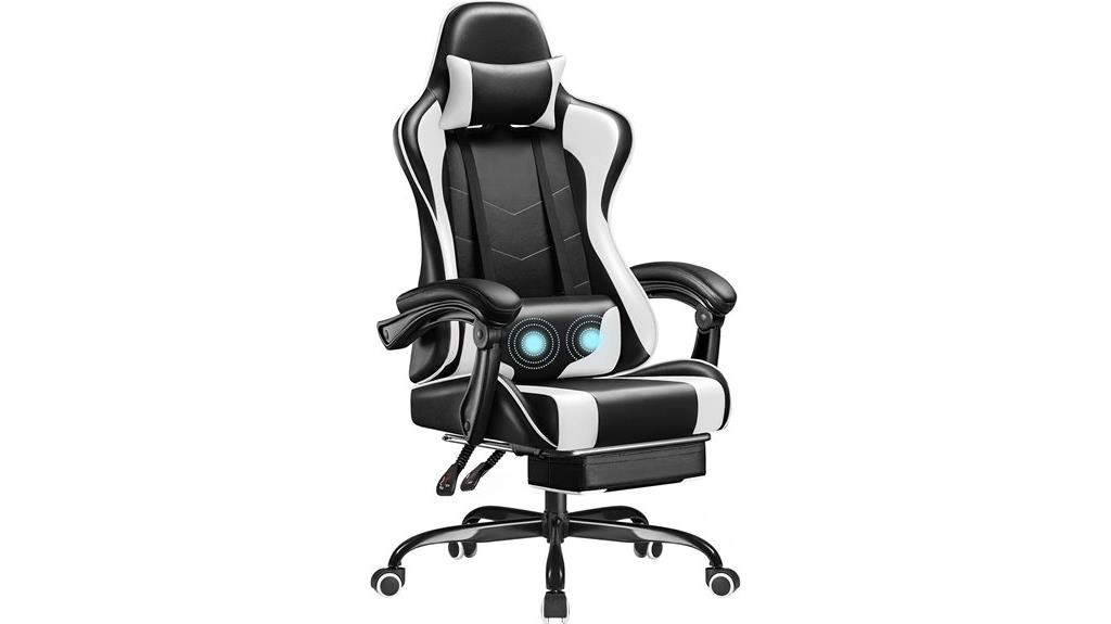 gaming chair with lumbar