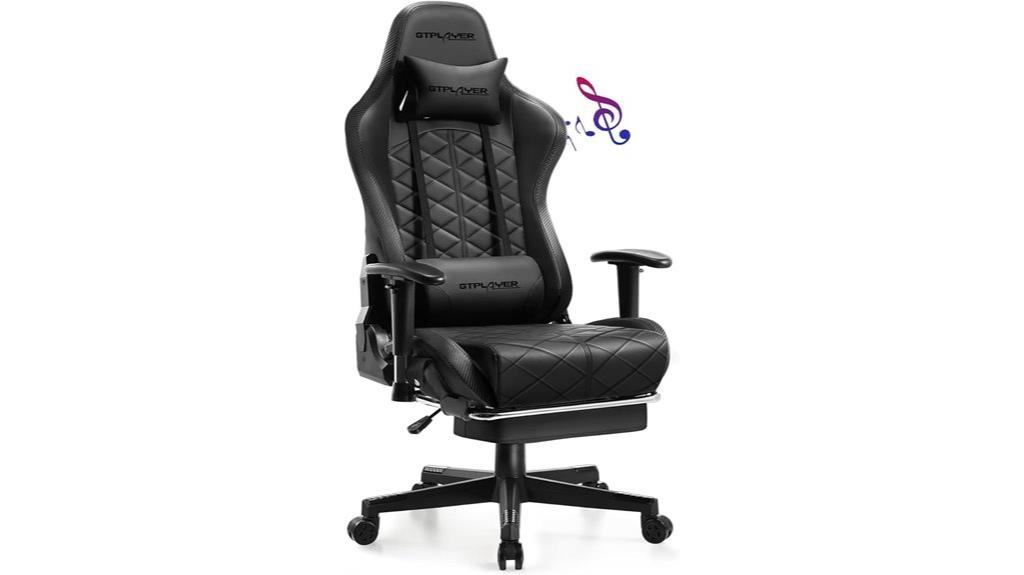 gaming chair with speakers
