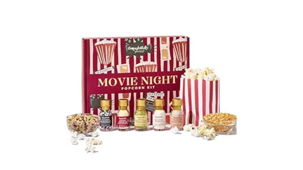 gourmet movie night popcorn