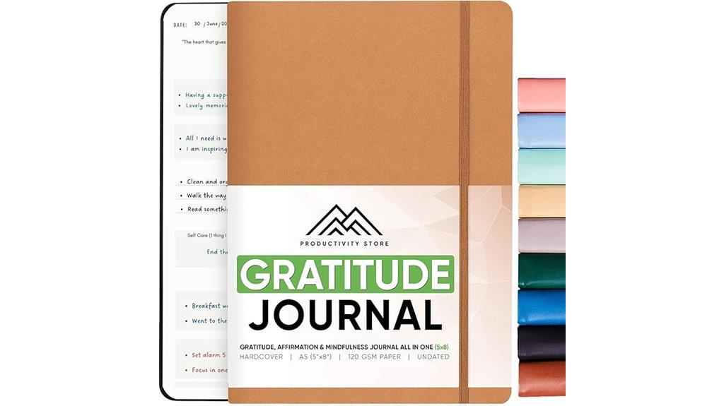 gratitude and self care journal