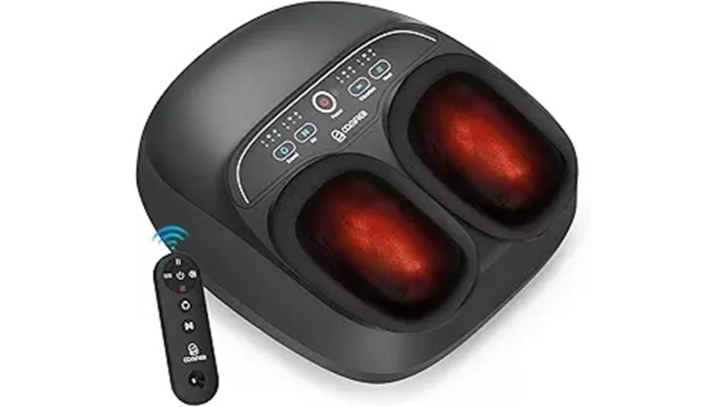 heated remote foot massager