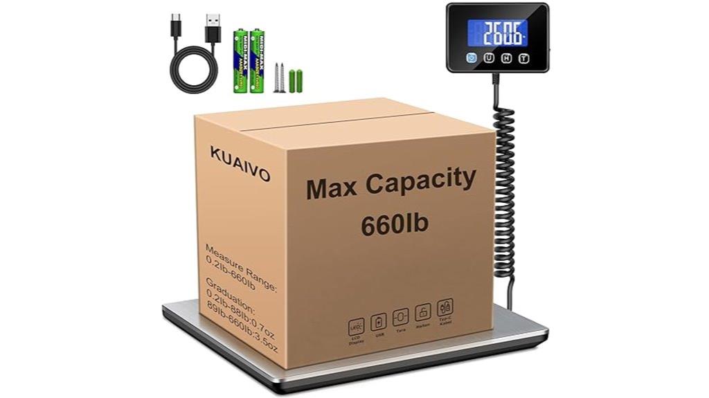 heavy duty digital postal scale