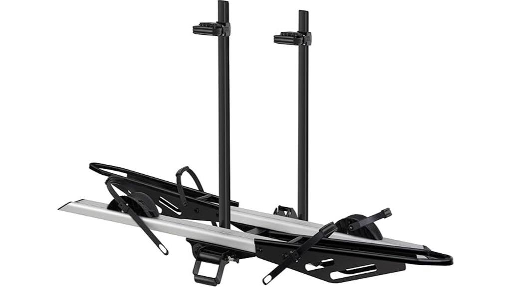 heavy duty hitch mounted rack