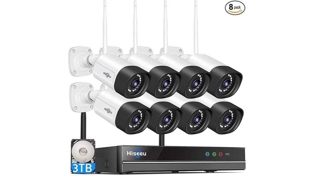 high resolution wifi security camera