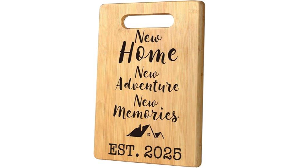 housewarming gift cutting board