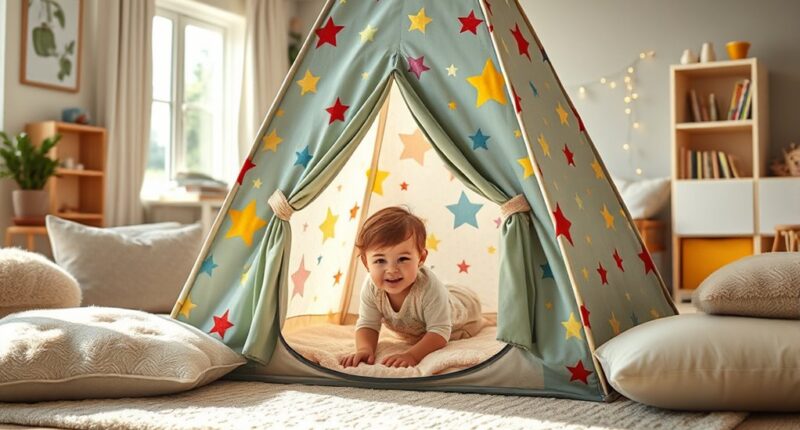indoor kids play tents