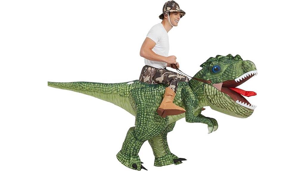 inflatable dinosaur costume