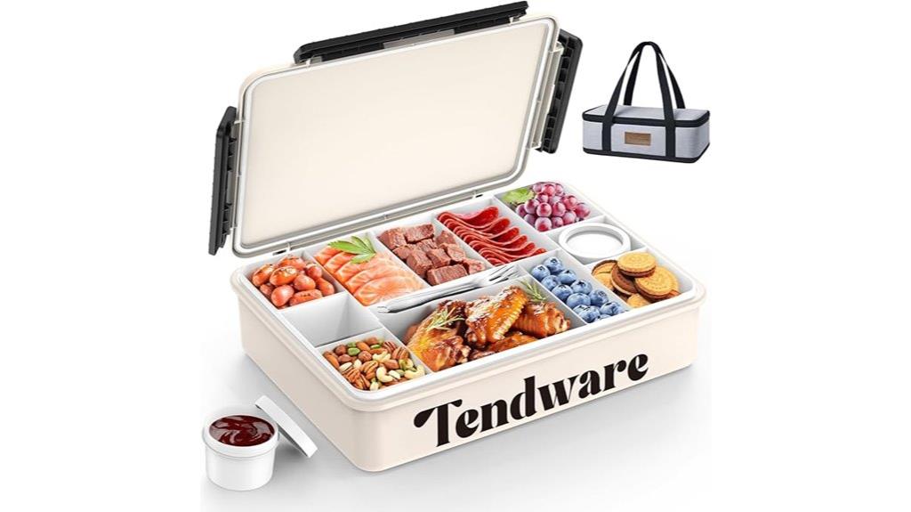 insulated chilled serving set