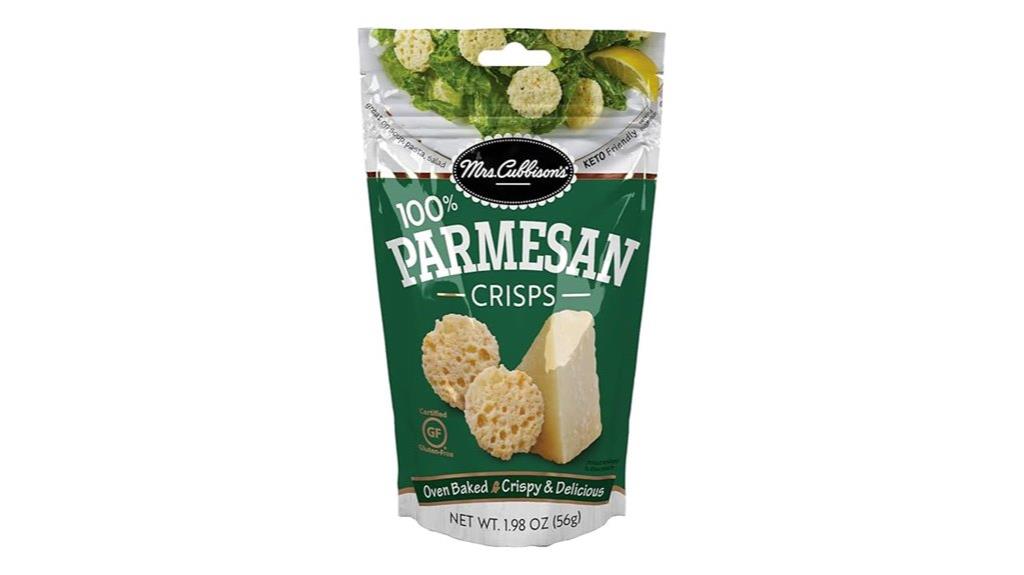 keto parmesan cheese crisps