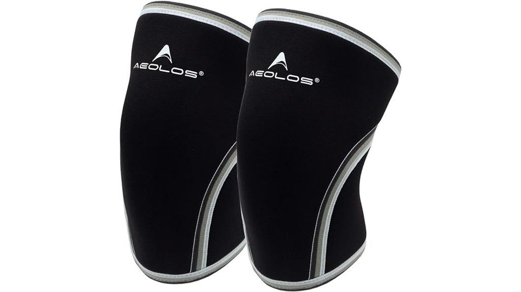 knee sleeves 7mm compression