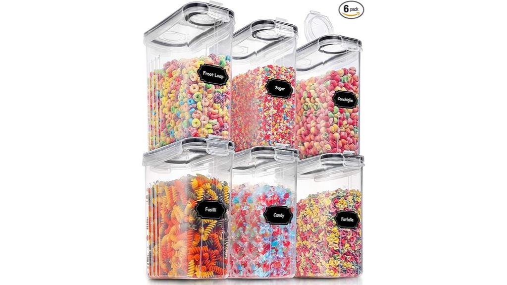 large 4l black storage