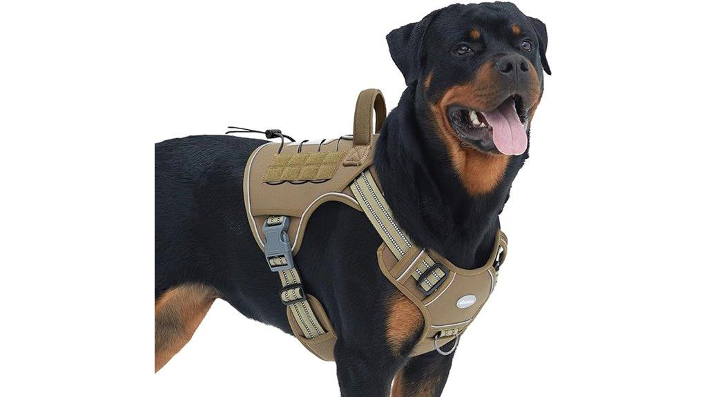 large dog tactical harness
