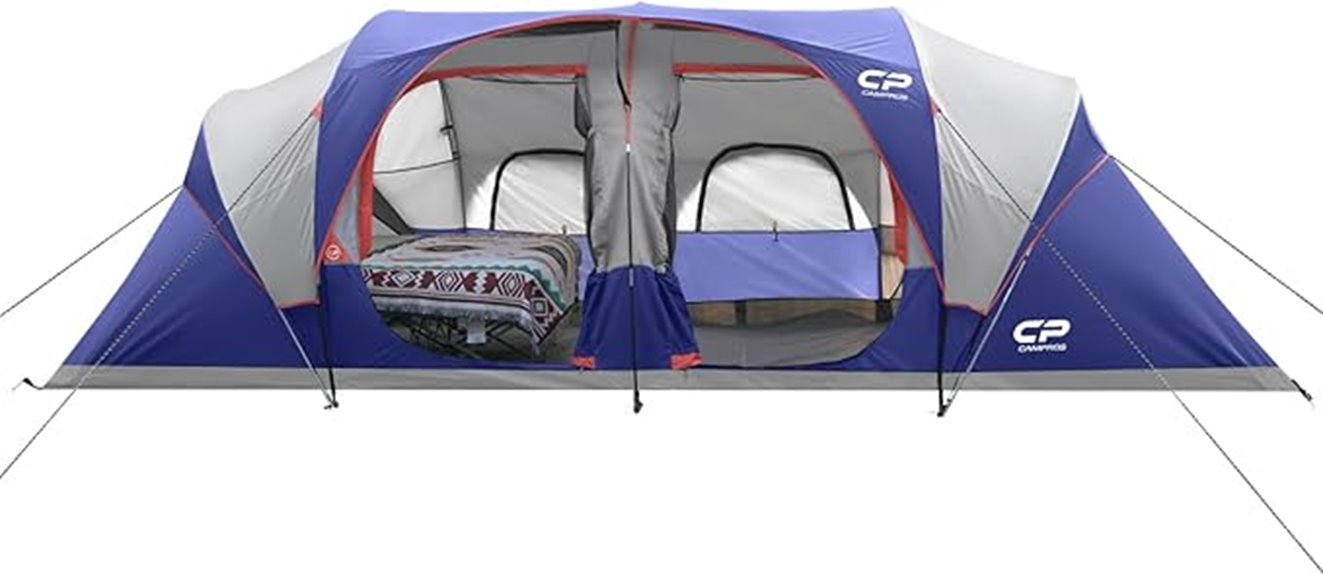 large family camping tent