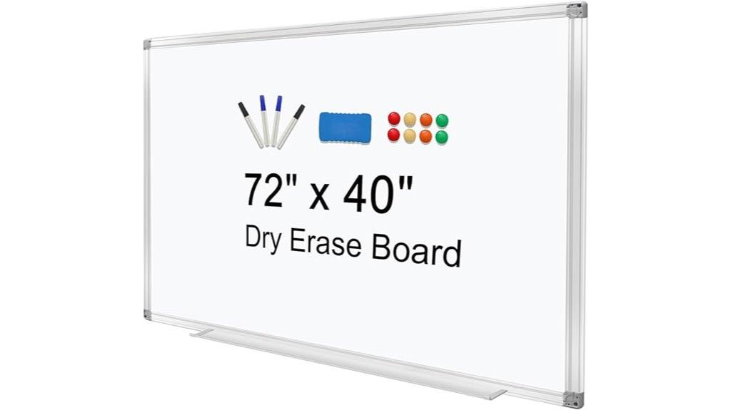 large magnetic whiteboard