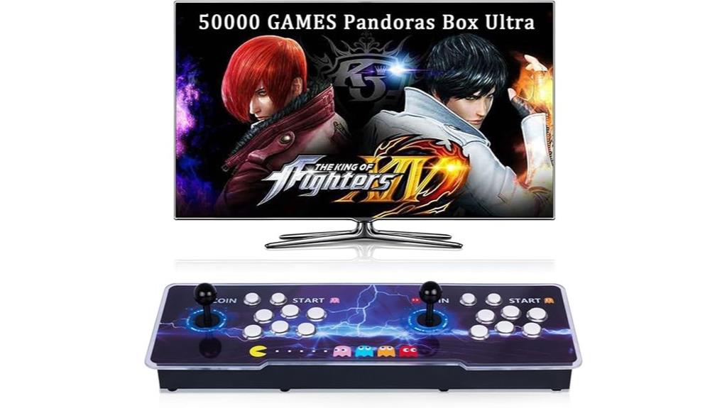 large multi game arcade console