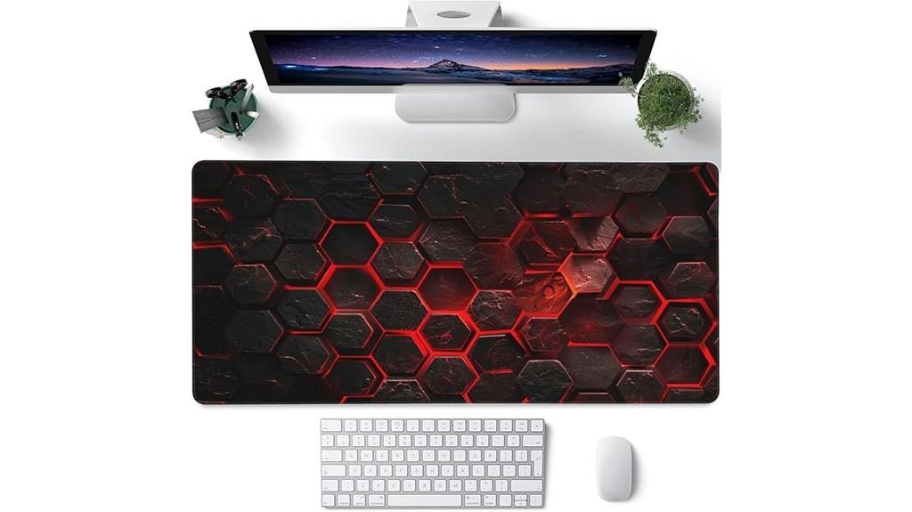 large non slip gaming mat