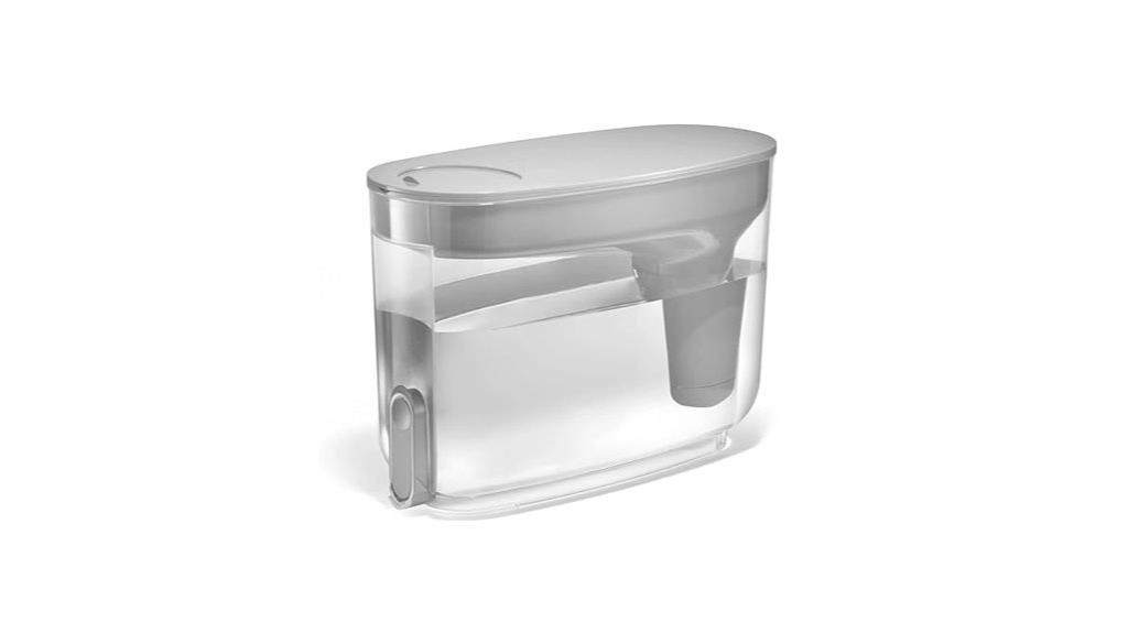 large pebble water filter