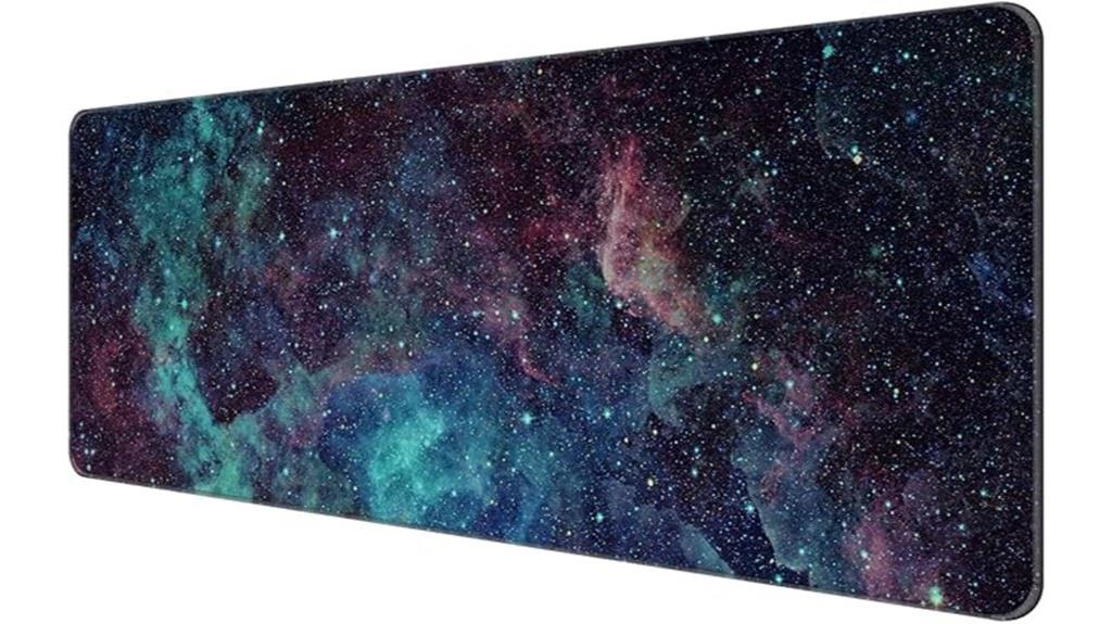 large stitched gaming mouse pad