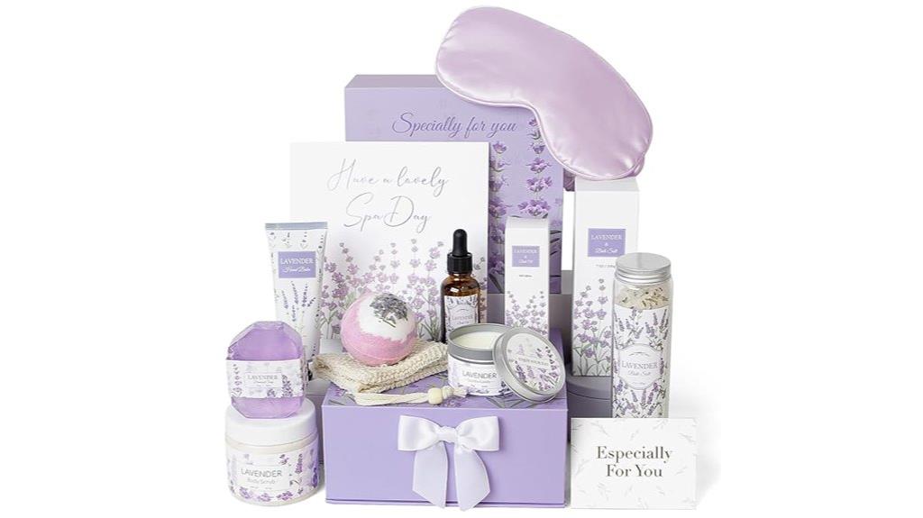lavender bath gift set