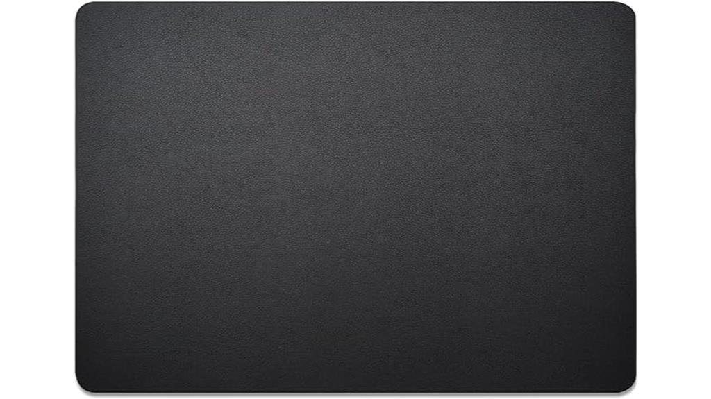 leather desk blotter