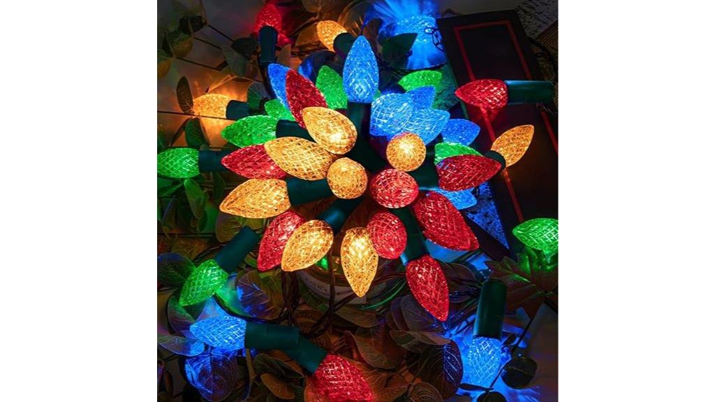 led christmas string lights