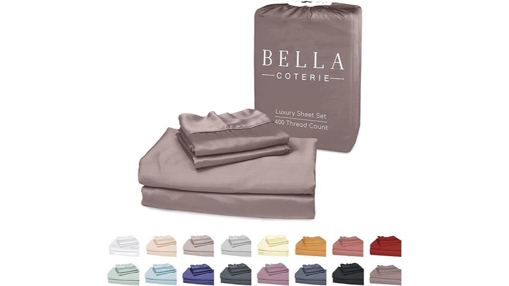 luxurious bamboo king sheets