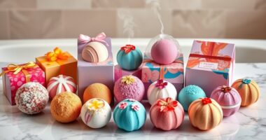 luxury bath bomb gift sets